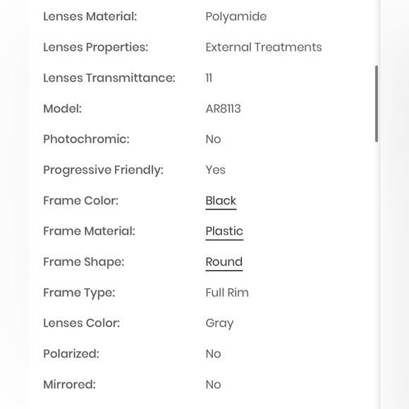 Giorgio Armani Sunglasses 🕶️ - Picture 11 of 12